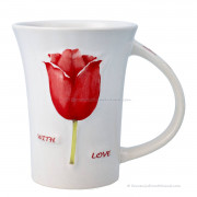 Holland Mug with Red Tulips...