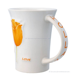 Holland Mug with Yellow Tulips 250ml