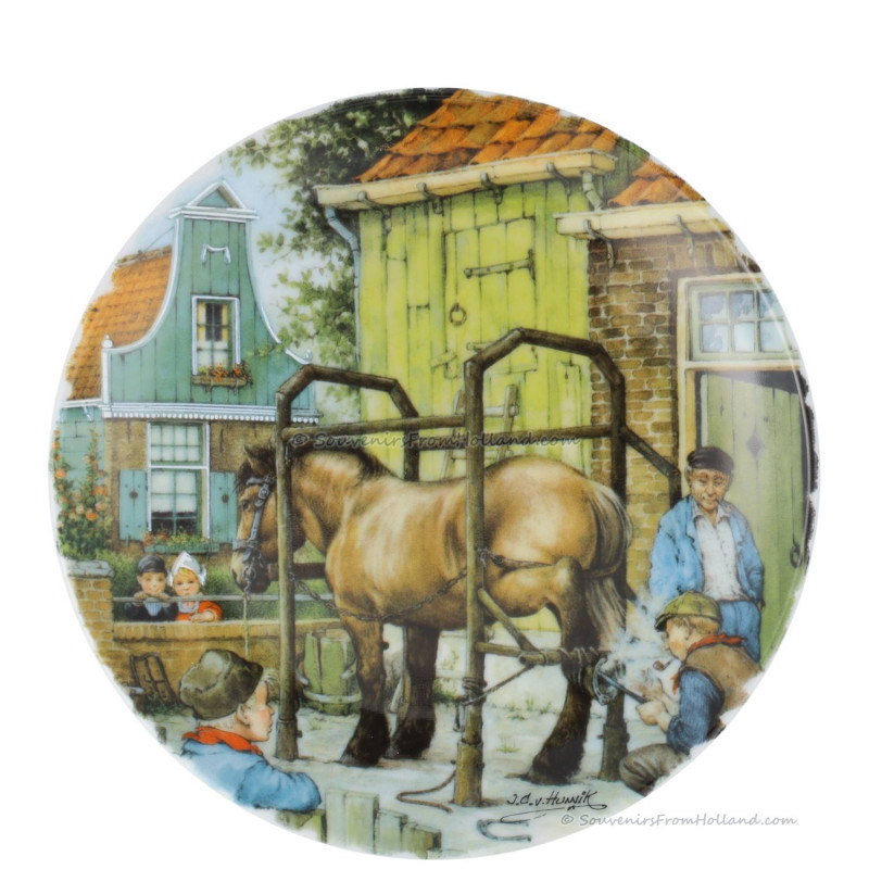 Wall Plate Dutch Farrier – Medium 19 cm