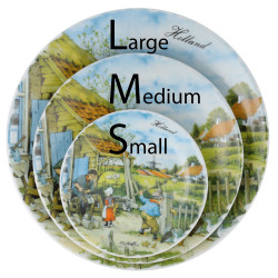 Wandbord Hollandse Hoefsmid – Medium 19 cm