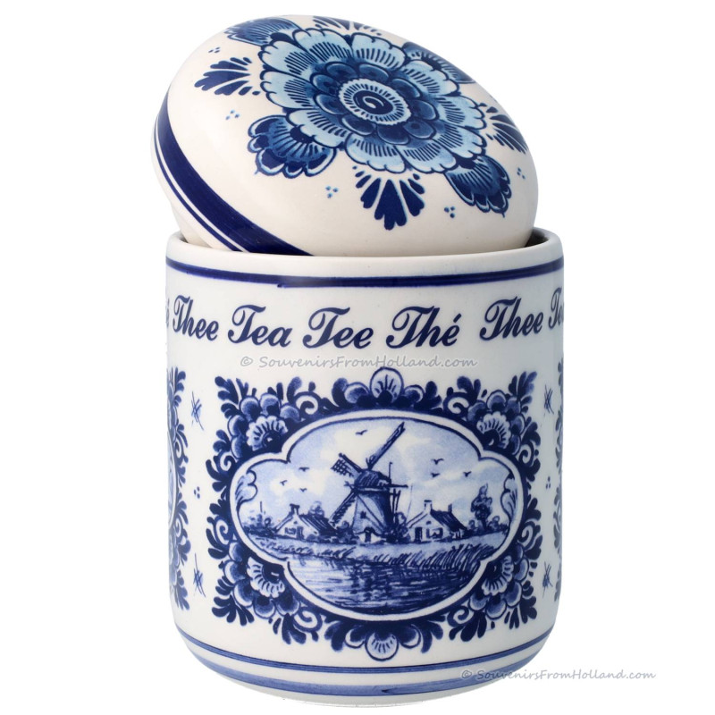 Tea Storage Jar 3 Dutch Designs 14 cm Delft Blue