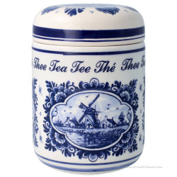 Tea Storage Jar 3 Dutch Designs 14 cm Delft Blue