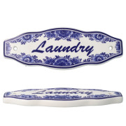 Laundry Door Sign Delft...
