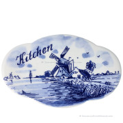 Kitchen Door Sign Delft...