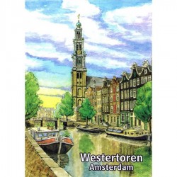 Westertoren - Platte Magneet