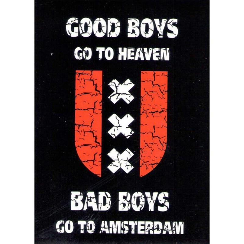 Bad Boys - Platte Magneet