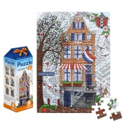 Puzzels - Legpuzzels Grachtenhuis nr 2 - 100 stukjes Legpuzzel