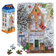 Puzzels - Legpuzzels Grachtenhuis nr 1 - 100 stukjes Legpuzzel