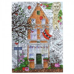 Jigsaw Puzzle Canal House nr 1 - 100 pieces
