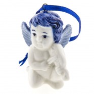Angel Violin - X-mas Figurine Delft Blue