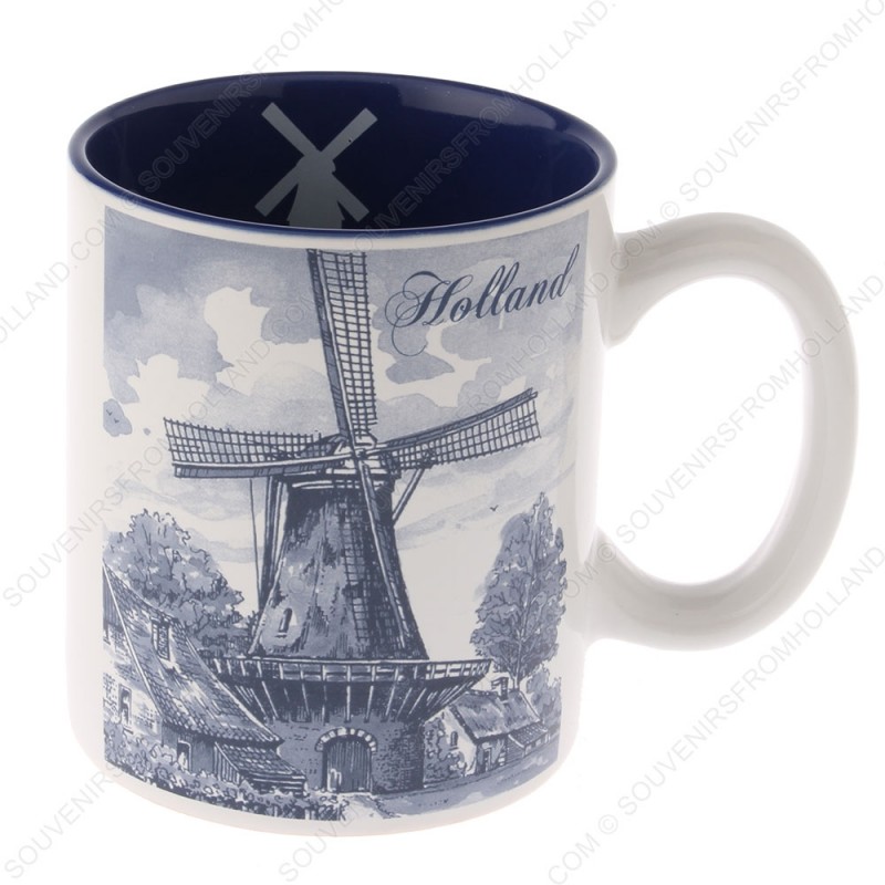 Mug Delft Blue Windmill 9,5cm