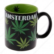Mug Cannabis Amsterdam 9,5cm