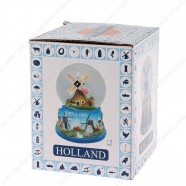 Holland Windmills - Snow Globe 6.5 cm