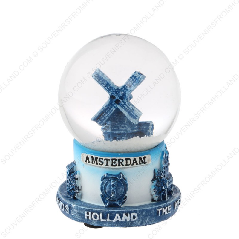 Amsterdam Delfts Blauw - Sneeuwbol 6.5cm