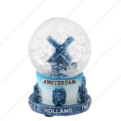 Amsterdam Delft Blue - Snow Globe 6.5 cm