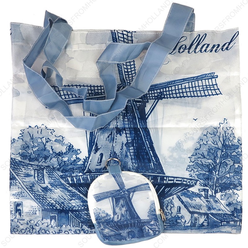 Delft Blue Windmill - Shopping Bag 42,5cm