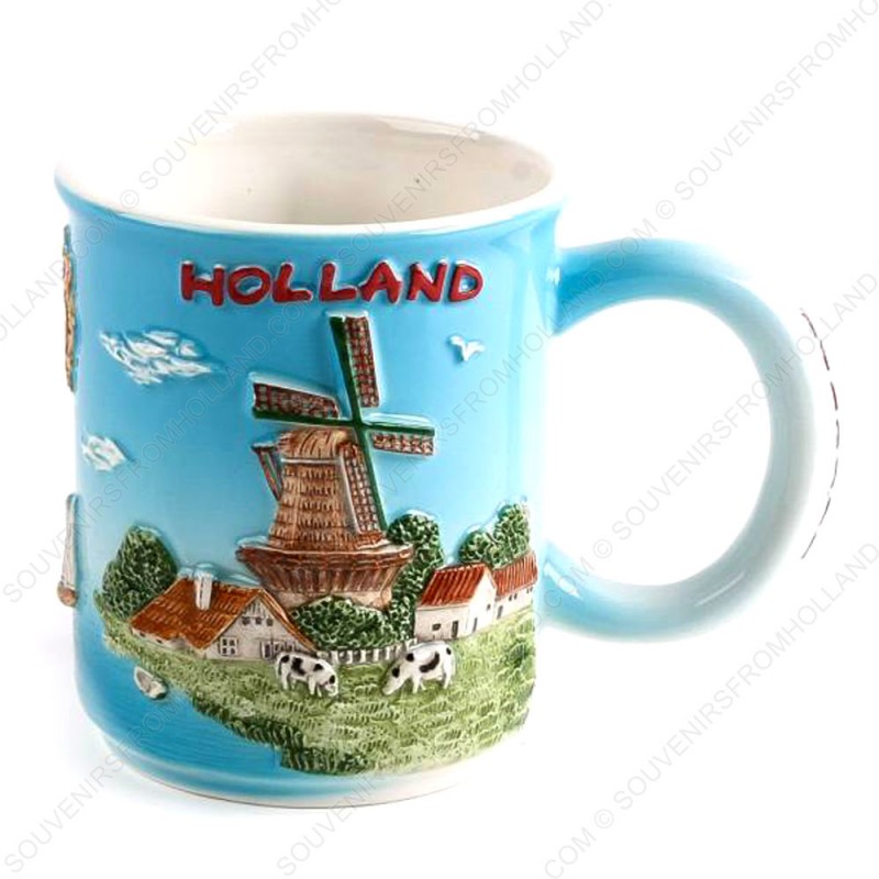 Holland 3D Zuiderzee Mug 10 cm