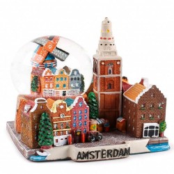 Amsterdam - Snow Globe 11cm