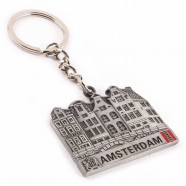 Amsterdam Canal Houses - Keychain