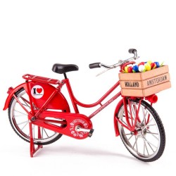 Bicycle Red - Miniature 23 x 13 cm