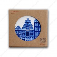 Amsterdam Canalhouses - Coasters - set of 4