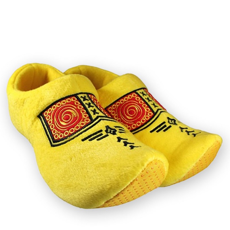 Dutch Clog Slippers Farmer Yellow