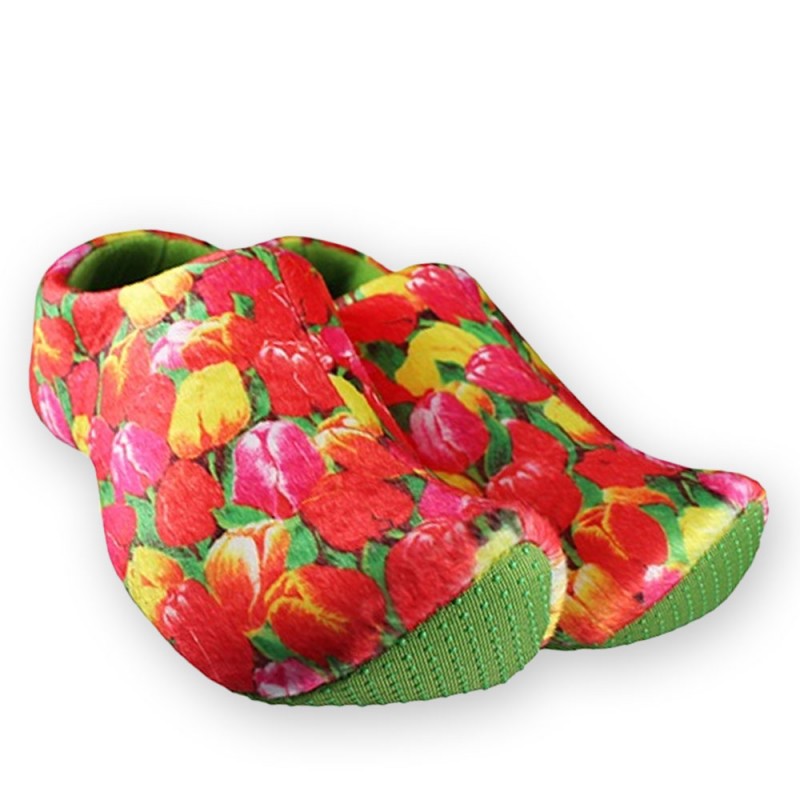Dutch Clog Slippers Tulips