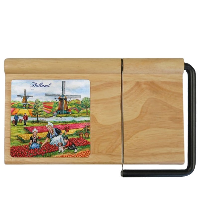 Cheese Plate and Slicer 30cm - Tulipfields