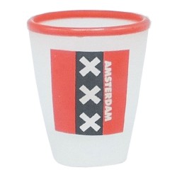 Amsterdam frosted Shotglass - Shooters