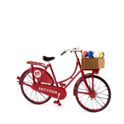 Mini Bicycle Red - Miniature 13,5 x 8,5 cm
