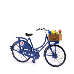 Mini Bicycle Blue - Miniature 13,5 x 8,5 cm