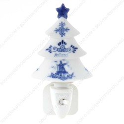 Kerstboom - Delfts Blauw - Nachtlampje