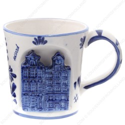 Delft Blue 3D Mug Canal Houses 250ml