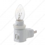 USA plug + light bulb for Night Lights
