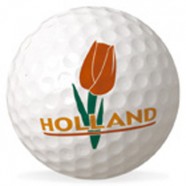 Golfballen Holland - set van 2 inclusief tees