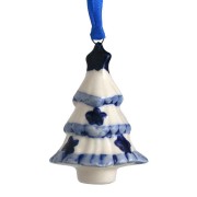 Kerstfiguren hangend Kerstboom - Kersthanger Delfts Blauw 