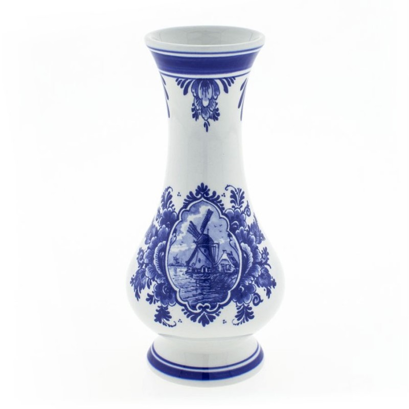 Delft Blue - Belly Vase Large 17cm