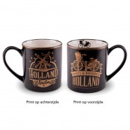 Golden Black Camp Mug Holland 350ml
