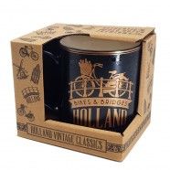 Golden Black Camp Mug Holland 10cm