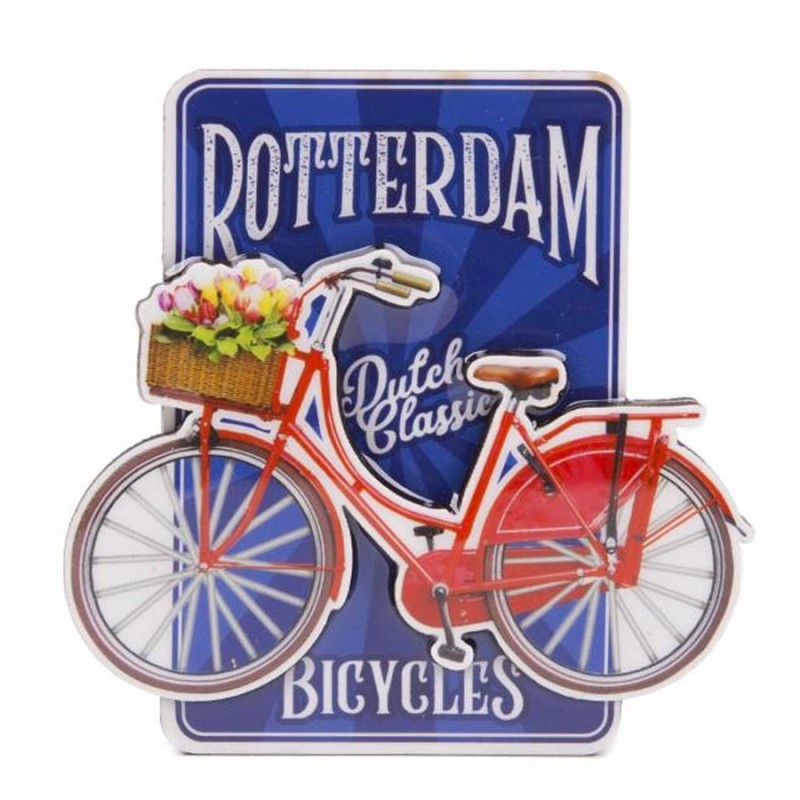 Rotterdam Blue Bike - Magnet