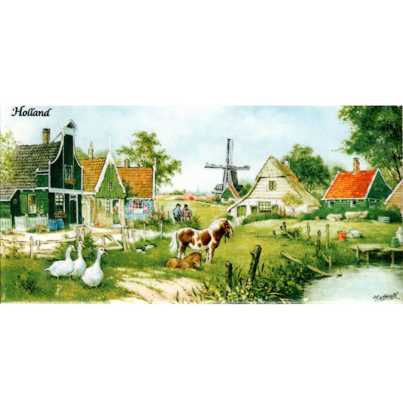 Holland Farmers Village - Tile 7.5x15cm - Color