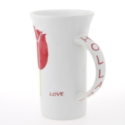 Holland XL Mug with Red Tulips 450ml