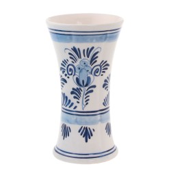Delft Blue Chalice Vase 14cm - Flowers