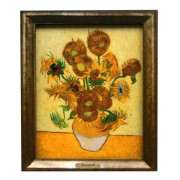 Famous Painters Sunflowers - Van Gogh - 3D MDF