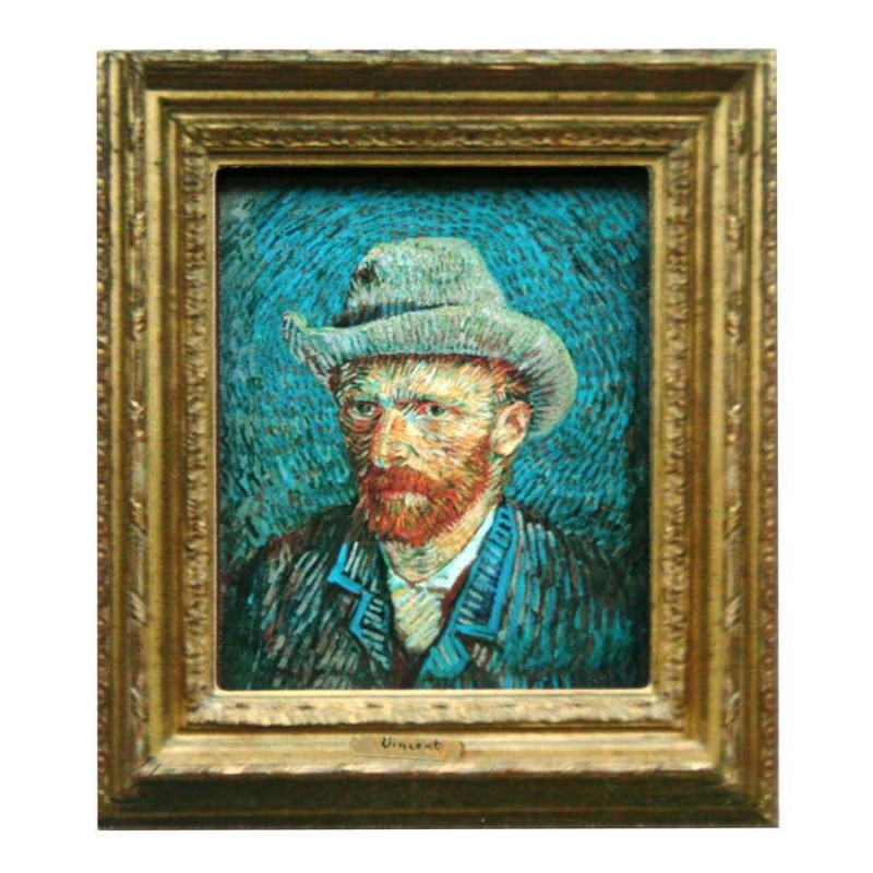 Self Portrait - Gogh - 3D MDF
