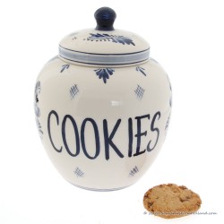 Cookie Jar Large 21cm - Delft Blue