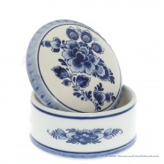 Medium Jewelery Box - Flower Delft Blue