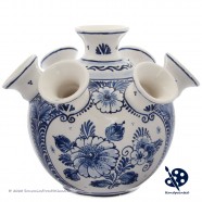 Round Tulipvase Flowers - Handpainted Delftware