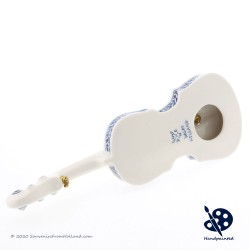 Small Violin Scale model - Handpainted Delftware