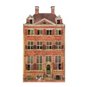 Grachtenhuizen 2D MDF Rembrandthuis - Magneet - Grachtenhuis